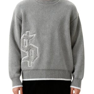 "DOLLAR" KNIT SWEATER