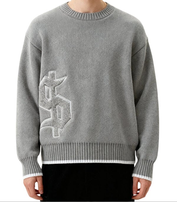 232_08020664-7e27-410a-8e5e-09a1832c7bc6.jpg "DOLLAR" KNIT SWEATER