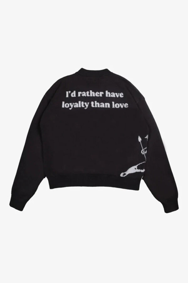 "ARROW" HEART SWEATER