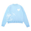 "ARROW" HEART SWEATER
