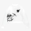 "ARROW" HEART SWEATER