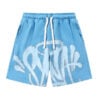 "Graffiti" Short Set Babyblue