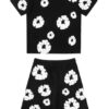 "Flower" Short Set