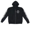 "Chrome" Zip Hoodie