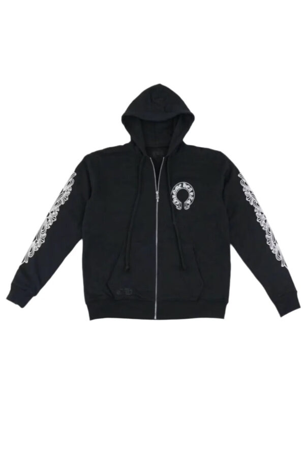 "Chrome" Zip Hoodie