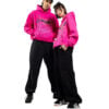 "Sp5der" Hoodie Pink