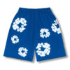 "Flower" Shorts Blue