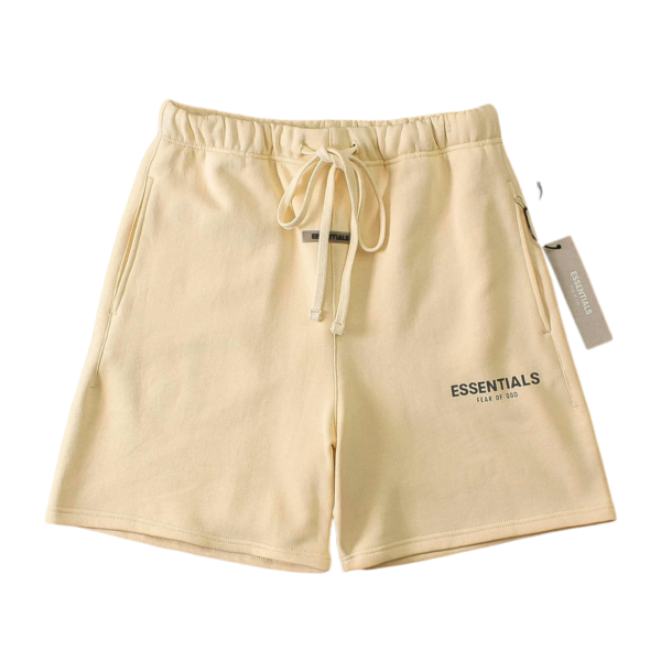 "Essence" Shorts Beige