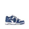 "Off" Sneaker Blue/White