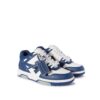 "Off" Sneaker Blue/White