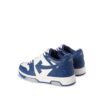 "Off" Sneaker Blue/White