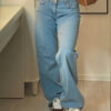 BIA Jeans mit niedriger Taille