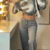BIA Jeans mit niedriger Taille
