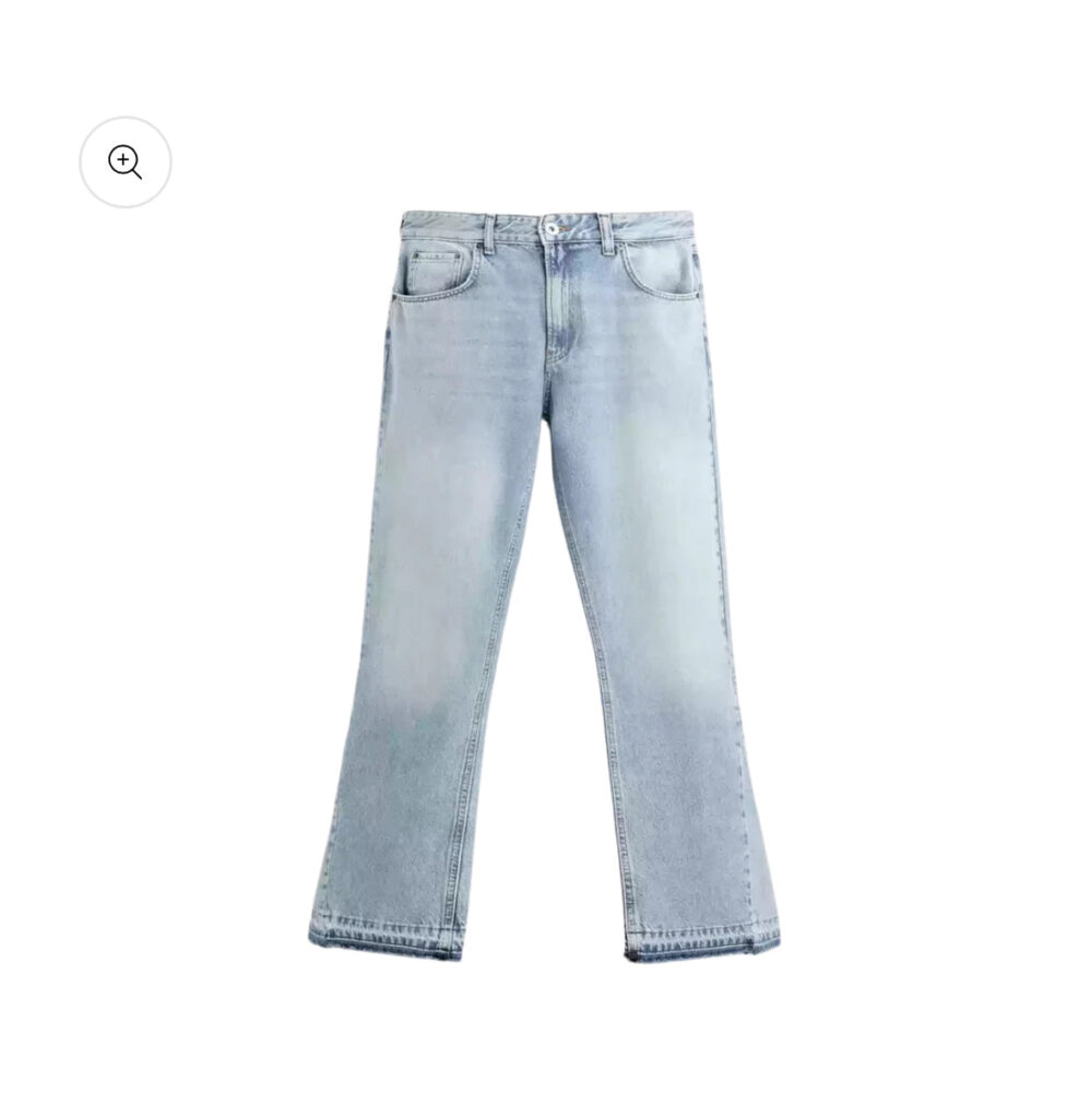 "Downtown" Flared Denim – Ansicht 2