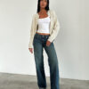 BIA Jeans mit niedriger Taille