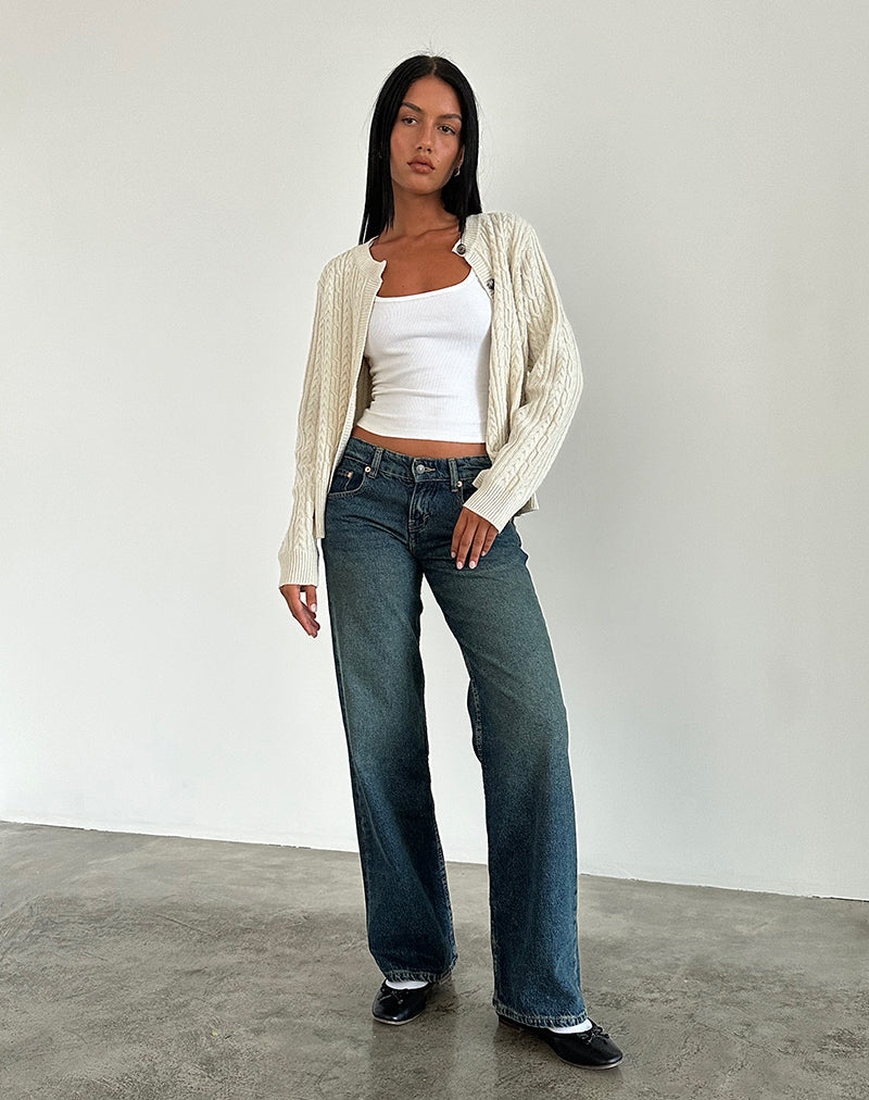 BIA Jeans mit niedriger Taille – Ansicht 4