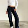 BIA Jeans mit niedriger Taille