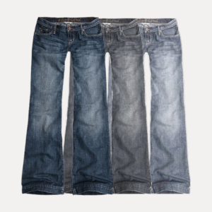 BIA Jeans mit niedriger Taille
